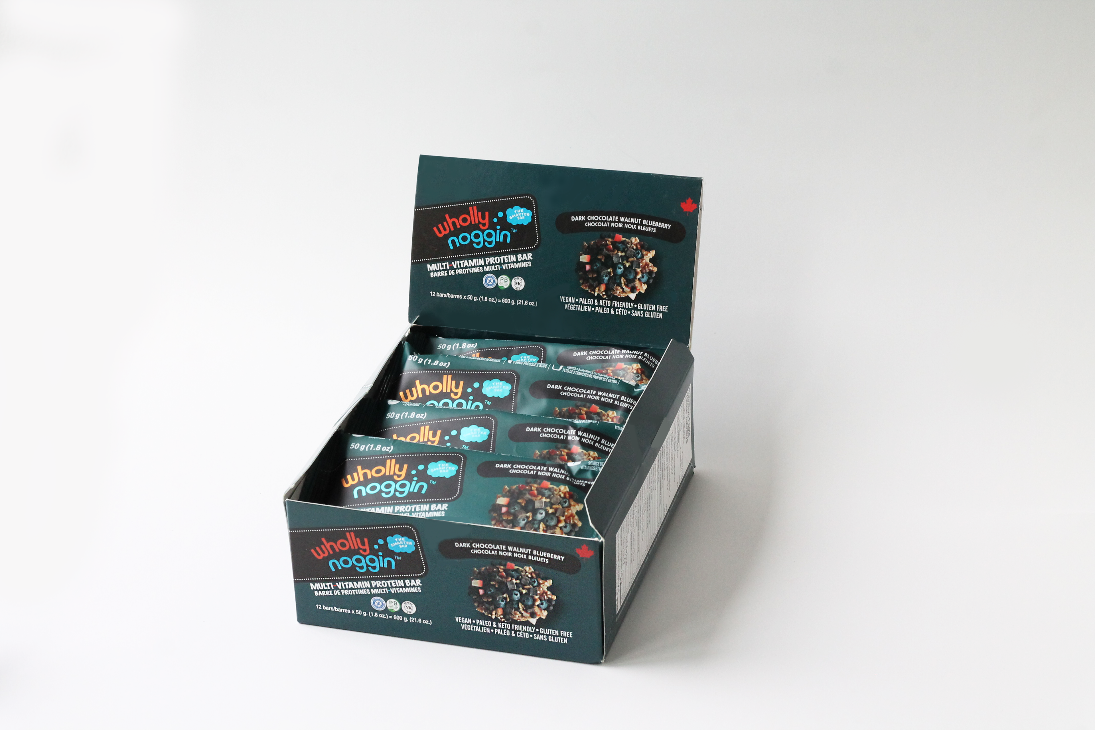 Dark Chocolate Walnut Blueberry Bar