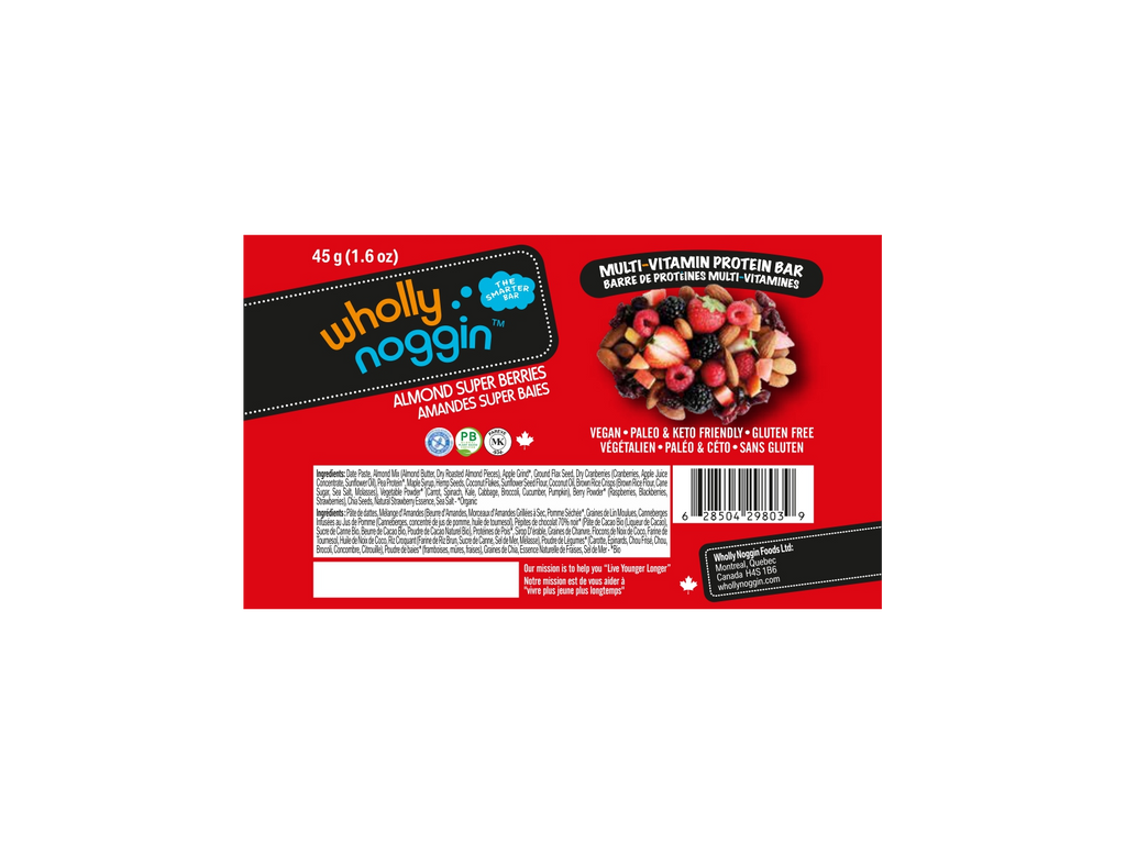 Almond Super Berries Bar